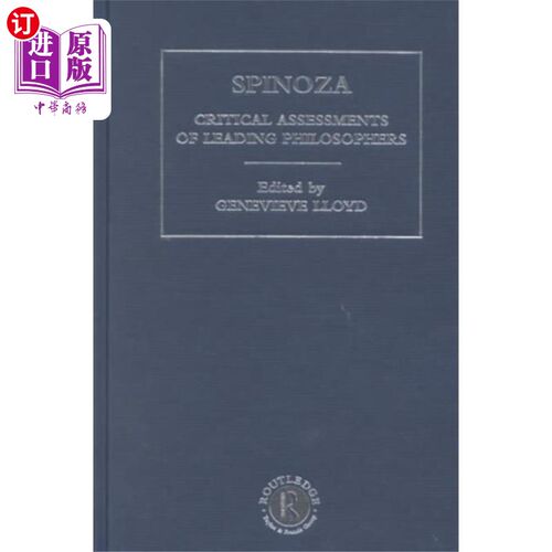 海外直订Spinoza 斯宾诺莎