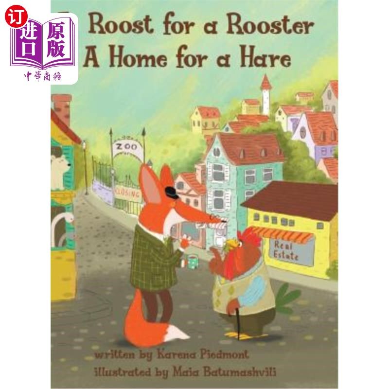 海外直订A Roost for a Rooster: A Home for a Hare 公鸡之家：野兔之家