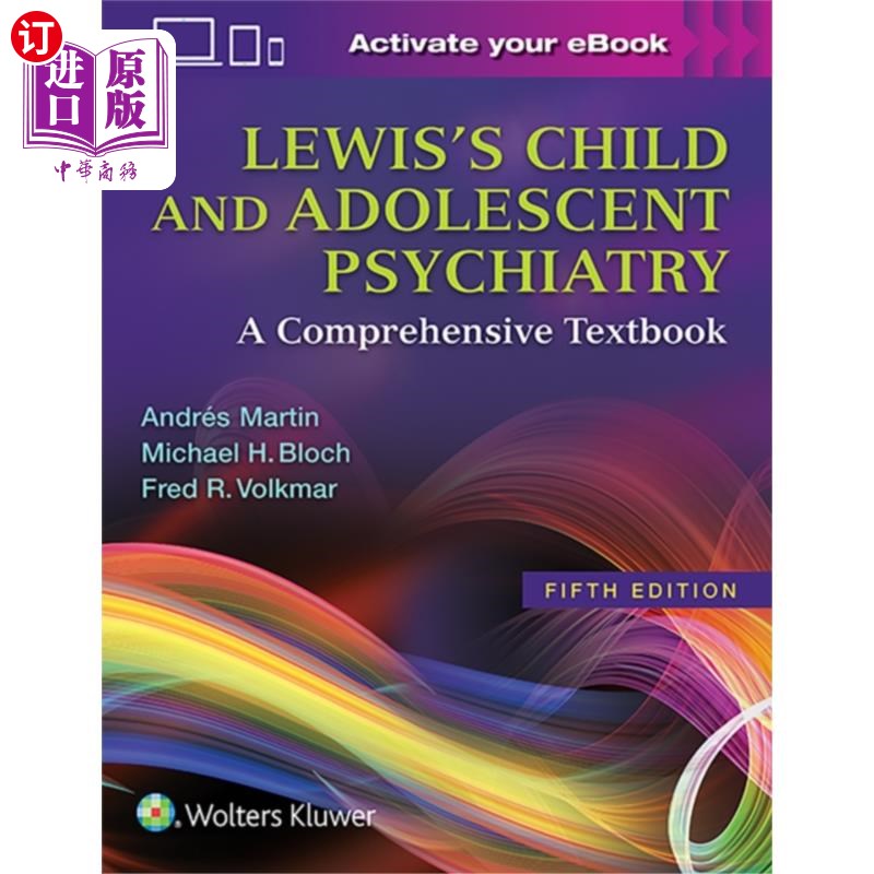 海外直订医药图书Lewis's Child and Adolescent Psychiatry 《刘易斯儿童与青少年精神病学
