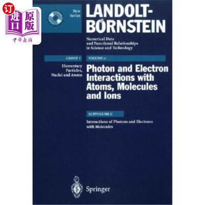 海外直订Interactions of Photons and Electrons with Molecules 光子和电子与分子的相互作用