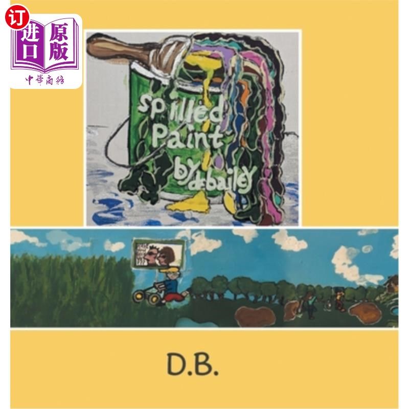 海外直订spilled paint 溢漆