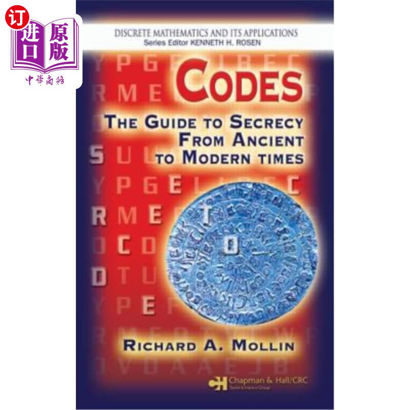 海外直订Codes: The Guide to Secrecy from Ancient to Modern Times 密码:古今保密指南