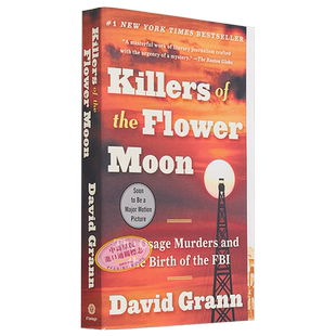 现货 花月杀手 英文原版小说 书 Killers of the Flower Moon 美国国家图书奖决选 David Grann 小说【中商原版】