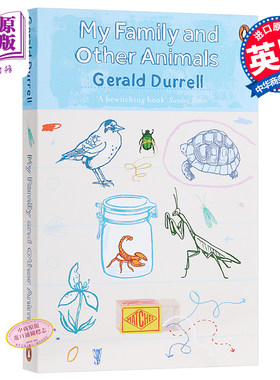希腊三部曲 I:追逐阳光之岛 英文原版My Family and Other Animals (The Corfu Trilogy) 传记文学Gerald Durrell【中商原版?
