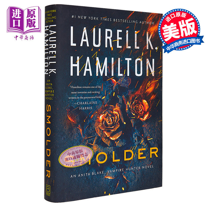 现货 暗火 smolder anita blake vampire hunter 英文原版 laurell k