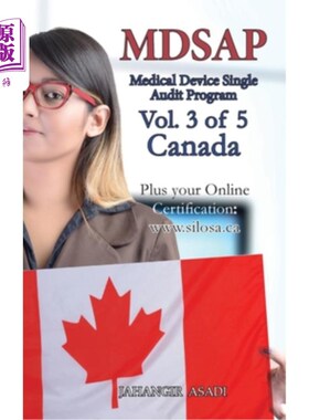 海外直订医药图书MDSAP Vol.3 of 5 Canada: ISO 13485:2016 for All Employees and Employers MDSAP Vol.3 of