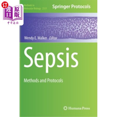 海外直订医药图书Sepsis: Methods and Protocols 败血症:方法和协议