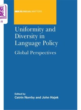 海外直订Uniformity and Diversity Language Polihb: Global Perspectives 统一性与多样性:全球视野