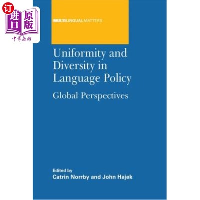 海外直订Uniformity and Diversity Language Polihb: Global Perspectives 统一性与多样性:全球视野