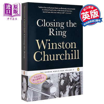 现货 丘吉尔二战回忆录 5 英文原版 The Second World War 5 Closing the Ring Winston Churchill【中商原版】