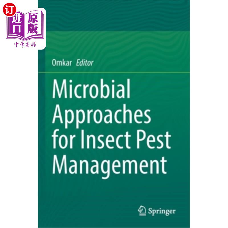 海外直订Microbial Approaches for Insect Pest Management 害虫防治的微生物方法“，