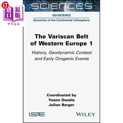 海外直订Variscan Belt of Western Europe, Volume 1 西欧瓦里斯坎带，第一卷