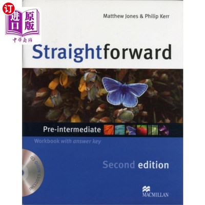 海外直订Straightforward 2nd Edition Pre-Intermediate Lev...