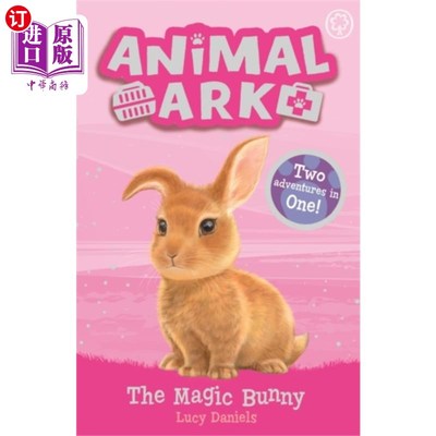 海外直订Animal Ark, New 4: The Magic Bunny 动物方舟，新4:魔法兔