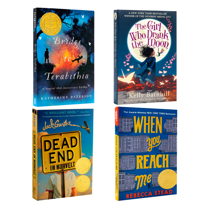 纽伯瑞金奖小说4册科幻推理