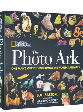 National Geographic the Photo Ark 美国国家地理动物摄影集 进口艺术 自然摄影 动物大全 艺术书【中商原版】