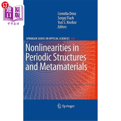 海外直订Nonlinearities in Periodic Structures and Metamaterials 周期结构和超材料中的非线性