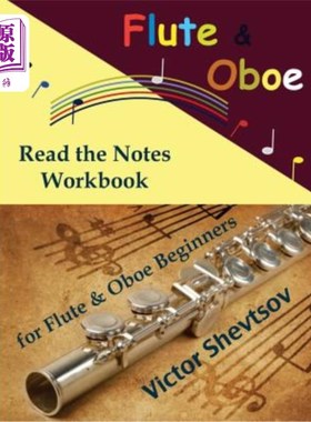 海外直订Read the Notes Workbook. For Flute & Oboe. 阅读笔记手册。长笛和双簧管。