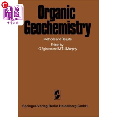 海外直订Organic Geochemistry: Methods and Results 有机地球化学:方法与结果