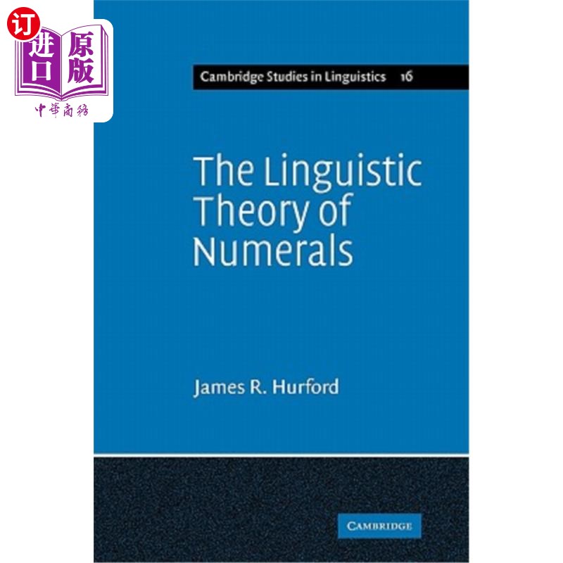 海外直订The Linguistic Theory of Numerals 数词的语言学理论