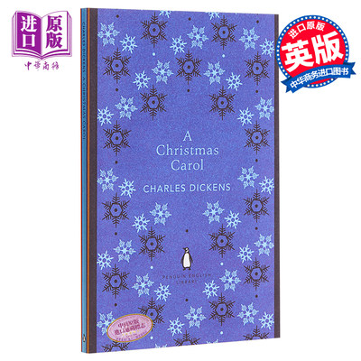 预售 【中商原版】圣诞颂歌 英文原版 A Christmas Carol  狄更斯 企鹅经典书籍世界名著文学初高中大学英语阅读小说