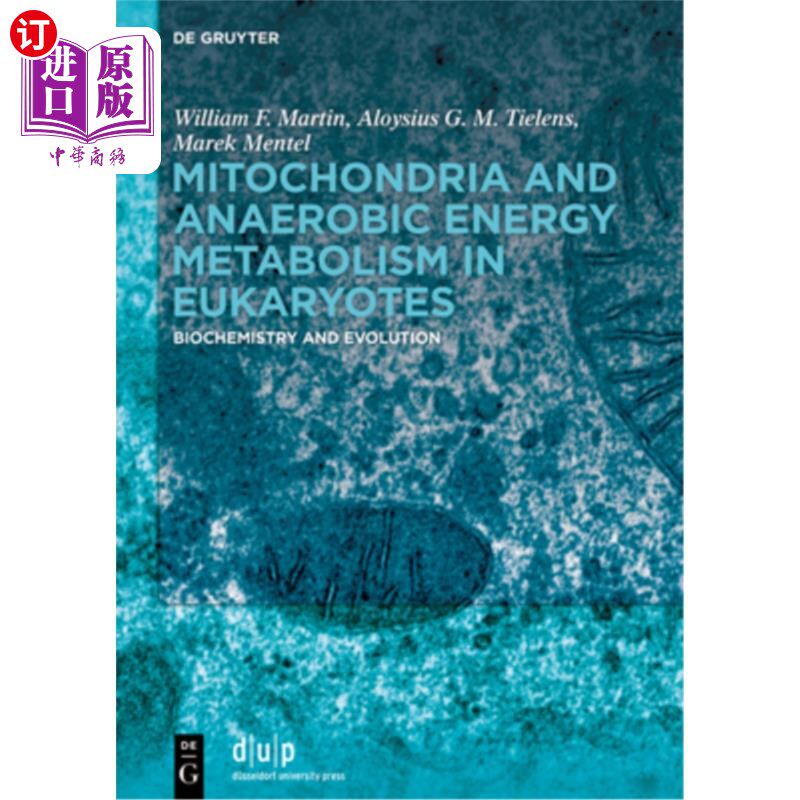 海外直订Mitochondria and Anaerobic Energy Metabolism in Eukaryotes: Biochemistry and Evo 真核生物的线粒体和厌氧能量