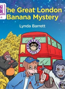 海外直订Cheeky Chimp City - The Great Banana Mystery 厚颜无耻的猩猩之城-伟大的香蕉之谜
