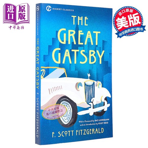 Signet Classics 了不起的盖茨比 The Great Gatsby 英文原版 F S 菲茨杰拉德 Francis Scott Fitzgerald 【中商原版】