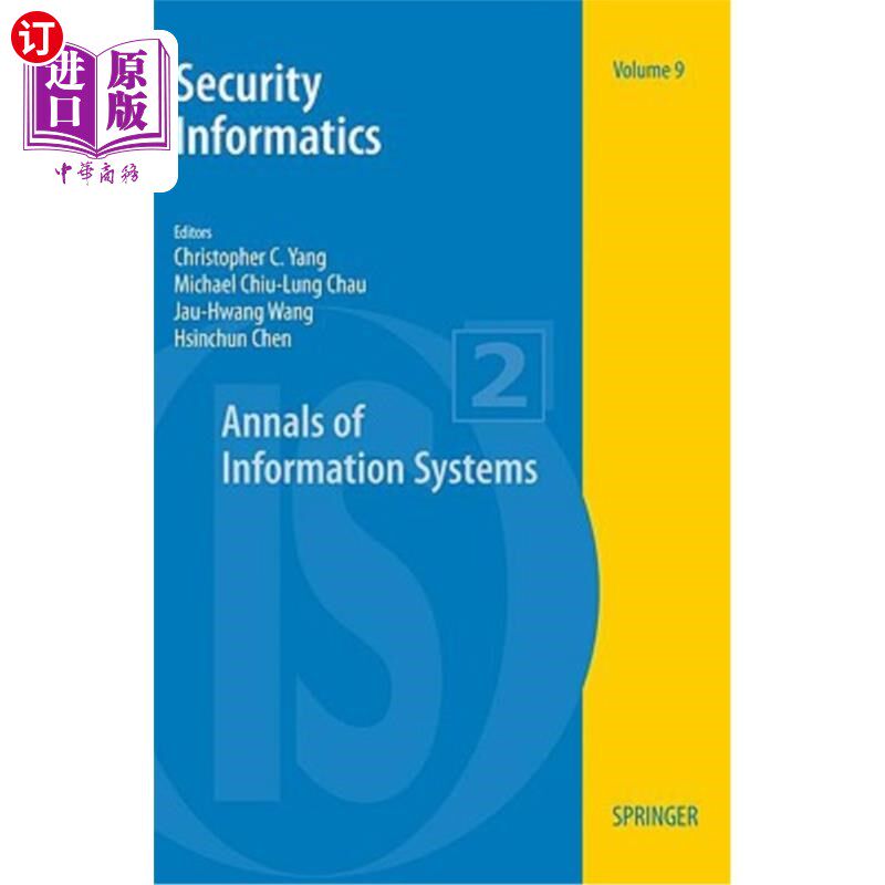 海外直订Security Informatics 安全信息