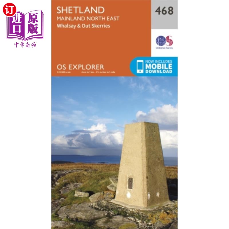 海外直订Shetland - Mainland North East 设得兰群岛-东北大陆