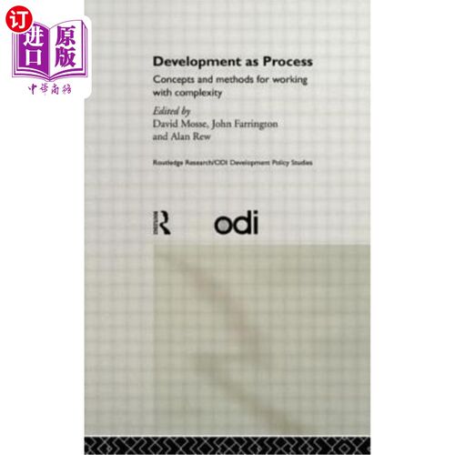 海外直订Development as Process: Concepts and Methods for Working with Complexity 作为过程的开发：处理复杂性的概念和