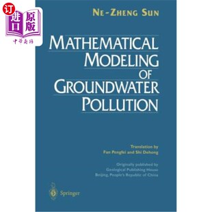 Modeling 地下水污染 Pollution 数学建模 Groundwater 海外直订Mathematical