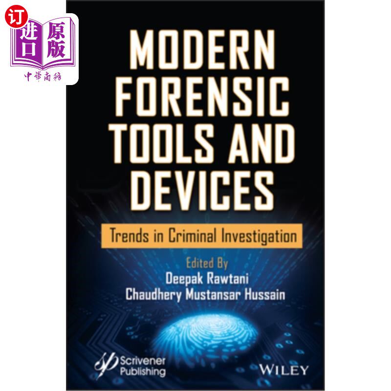 海外直订医药图书Modern Forensic Tools and Devices: Trends in Criminal Investigation 现代法医工具和设备:刑事调查的趋