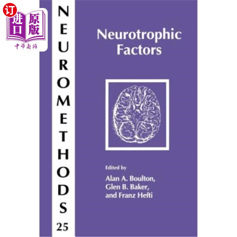 海外直订医药图书Neurotrophic Factors 神经营养因子
