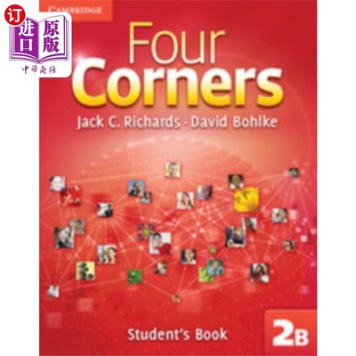 海外直订Four Corners Level 2 Student's Book B Thailand E...