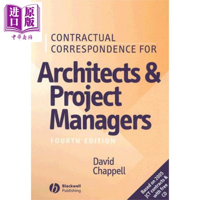 现货 Contractual Correspondence For Architects And Project Managers 4E【中商原版】