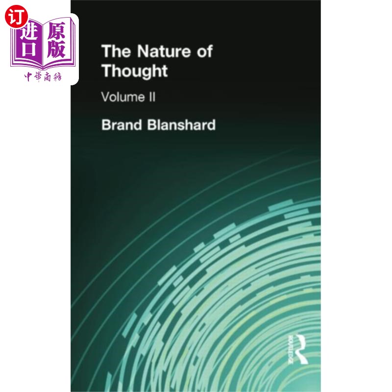 海外直订Nature of Thought 思想的本质