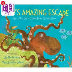 Very Inky Smart Escape 神奇逃脱 Home Octopus 一只非常聪明 His How Way Amazing 海外直订Inky 章鱼是如何 Found