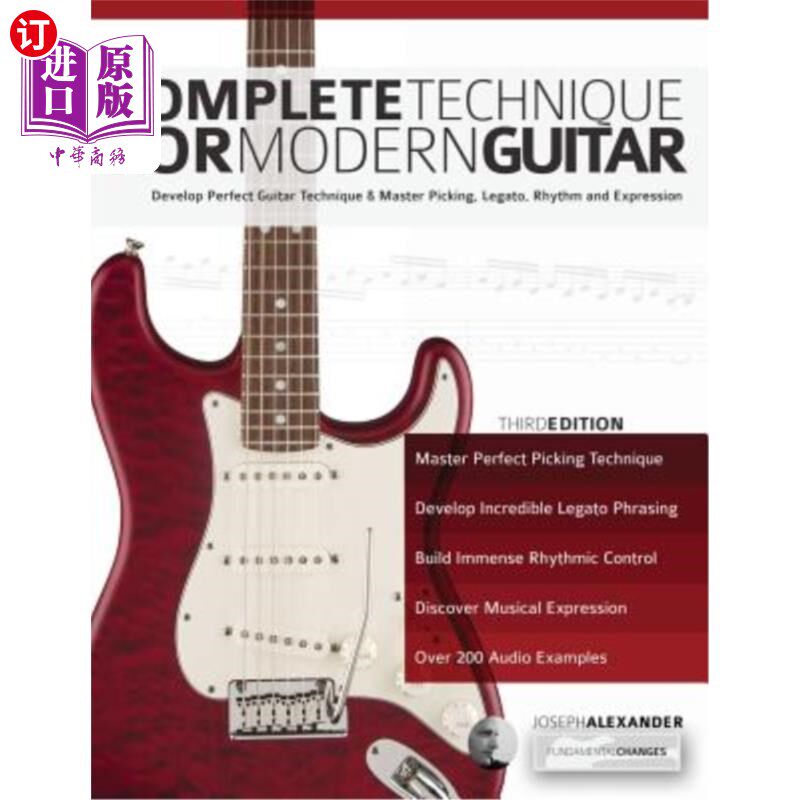 海外直订Complete Technique for Modern Guitar 现代吉他的完整技巧