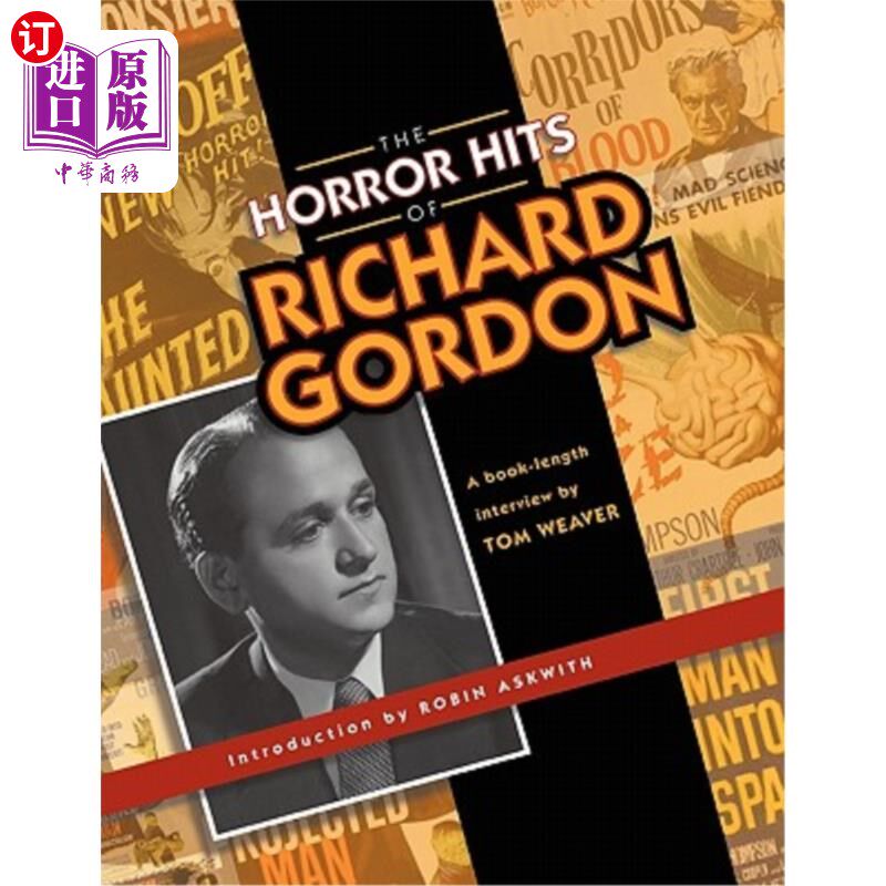 海外直订The Horror Hits of Richard Gordon 理查德·戈登的恐怖袭击