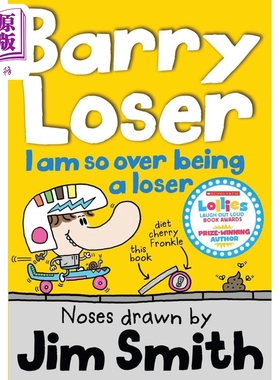 倒霉蛋巴里 我不再是失败者The Barry Loser I am so over being a Loser英文原版 儿童插画故事书 幽默故事 进口【中商原版?