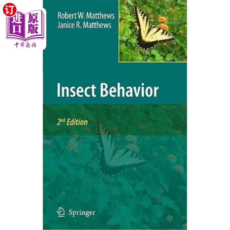 海外直订Insect Behavior 昆虫行为
