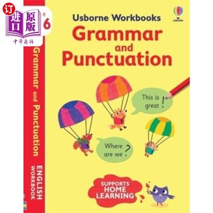 and Grammar Punctuation 奥斯本语法和标点练习册 海外直订Usborne Workbooks