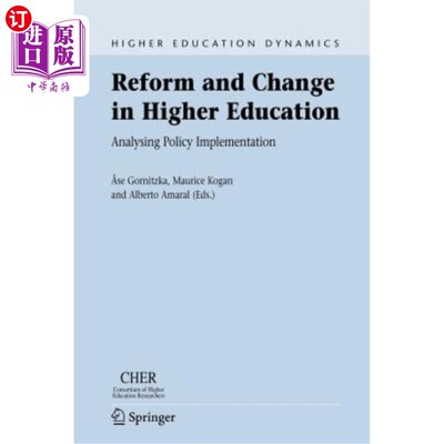 海外直订Reform and Change in Higher Education: Analysing Policy Implementation 高等教育的改革与变化:政策执行分析