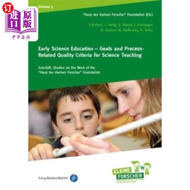 海外直订Early Science Education - Goals and Process 早期科学教育-目标和过程