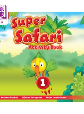 海外直订Super Safari Level 1 Activity Book 超级Safari 1级活动手册
