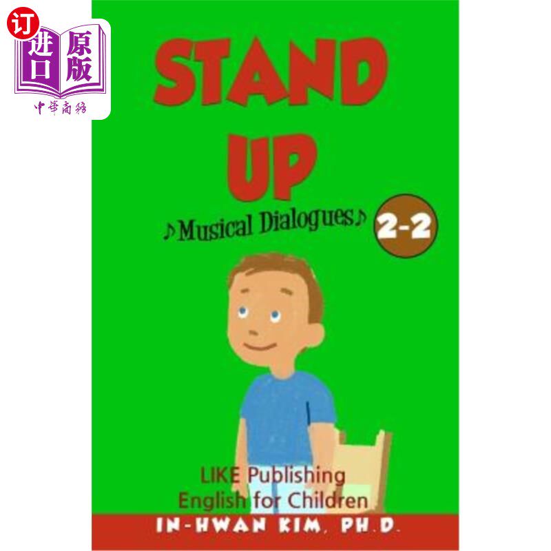 海外直订Stand up Musical Dialogues: English for Children Picture Book 2-2 起立音乐对话:儿童英语绘本2-2