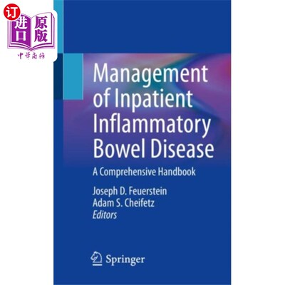 海外直订医药图书Management of Inpatient Inflammatory Bowel Disea... 住院炎症性肠病的管理