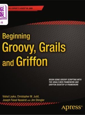 海外直订Beginning Groovy, Grails and Griffon