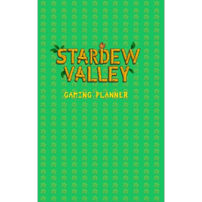 预售 星露谷物语游戏计划与清单 英文原版 Stardew Valley Gaming Planner and Checklist YellowRoom Studios【中商原版】